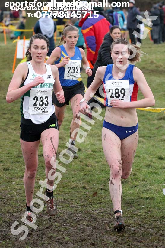 Senior womens Northern Cross Country Champs., Camp Hill Estate, Kirklington.  Photo: David T. Hewitson/Sports for All Pics